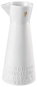 Κανάτα Bon Apetit Small LBTRD0011869 Φ7x16cm 200ml White-Gold Raeder Porcelain