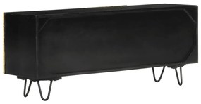 vidaXL Έπιπλο Τηλεόρασης 110 x 30 x 45 εκ. από Μασίφ Ξύλο Μάνγκο