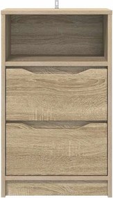 vidaXL Κομοδίνο Δρύς Sonoma 40 x 30 x 467 εκ Επεξεργασμένο ξύλο