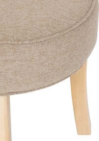 Σκαμπό (Φ35x35.2) A-S Adriel Beige 121361T