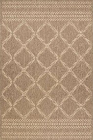 Χαλί Ethnik 2012C Brown-Caramel Beige New Plan 133X190cm