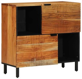 vidaXL Σερβάν 80x33x75 εκ. Μασίφ ξύλο ακακίας