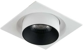 Φωτιστικό Οροφής - Σποτ Outsider INC-OUTSIDER-1X15C Ρυθμιζόμενο 15W Led 3000K 10x10x9,4cm White Inte Αλουμίνιο
