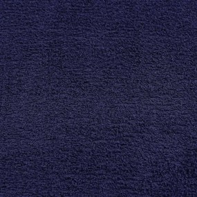 vidaXL Πετσέτες 2 τεμάχια Ναυτικό Μπλε 100x200 cm 360 gsm 100% βαμβάκι