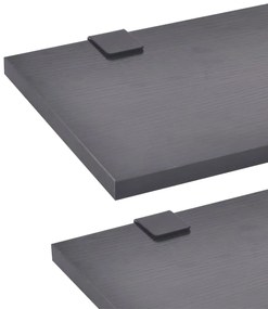 vidaXL Σετ Επίλων Μπάνιου 10 Τεμ. με Νιπτήρα με Μαύρη Μπαταρία