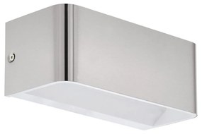 Φωτιστικό Τοίχου - Απλίκα Led Sania 4 98425 Nickel Eglo Aluminium