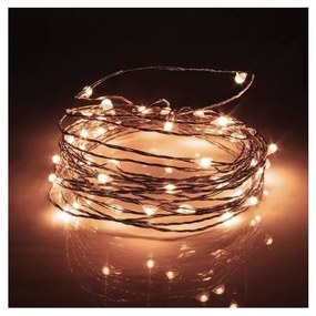 Λαμπάκια Σειρά Σύρμα 100LED Πράσινο 10m ΙΡ44 Φως Χαλκός 27-00218 Panagoulas-27-00218-Πράσινο 27-00218