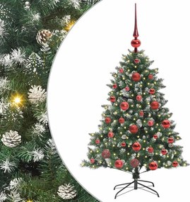 vidaXL Τεχνητό Χριστουγεννιάτικο Δέντρο με 150 LED Πράσινο 120 cm