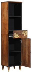 vidaXL Κονσόλα 38x33x160 εκ Μασίφ ξύλο μάνγκο