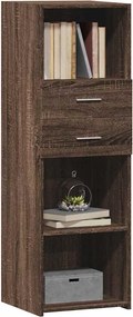 vidaXL Ντουλάπι Καφέ Δρυς 40x42,5x124 εκ. από Επεξεργασμένο Ξύλο
