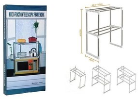 Διπλή Ραφιέρα Πολλών Χρήσεων - Multi-Function Telescopic Framework
