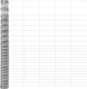 vidaXL Στύλος Περιφράξεων Γαλβανισμένο 25 x 1,6 μ Ατσάλι