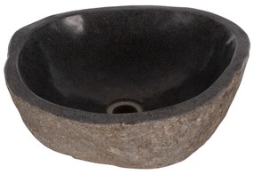 ΝΕΡΟΧΥΤΗΣ STONE SINK ΛΑΞΕΥΜΕΝΗ ΠΕΤΡΑ ΓΚΡΙ ΧΡΩΜΑ 40x40x20Yεκ.HM7807 - HM7807