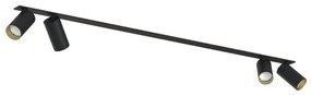 Σποτ Φωτιστικό Ράγας 4xGU10 10W IP20 Mono Surface Nowodvorski 7692 Μαύρο-Χρυσό