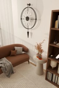 Stewehome Μέταλλο μαύρο 75x50 cm