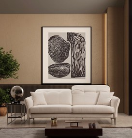 3-Seat Sofa Costor White - 3 White