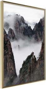 Αφίσα - Misty Valley - 40x60 - Χρυσό - Χωρίς πασπαρτού