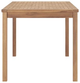 vidaXL Τραπεζαρία Κήπου 160 x 80 x 77 εκ. από Μασίφ Ξύλο Teak