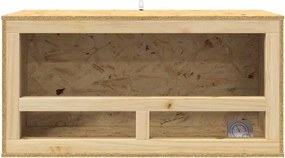 vidaXL Terrarium Καφέ 80 x 40 x 40 cm OSB