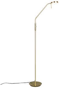 Φωτιστικό Δαπέδου Brass Mat 25xH145cm Led 12w 2300-3000-4000K 1400lm Trio Lighting  Monza 423310108