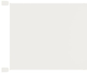 Τέντα Κάθετη Λευκή 100 x 800 εκ. από Ύφασμα Oxford - Λευκό
