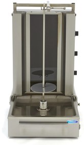 Kebab Grill - 3 Burners - 40kg Meat - Electric