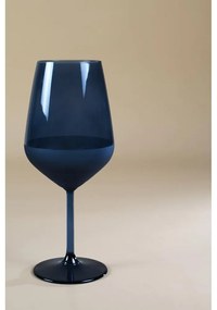 Σετ 4τεμ. Ποτήρια Κρασιού 490cc Matte Blue- Rakle