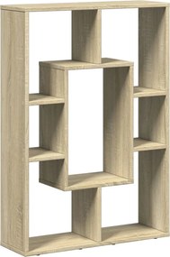 vidaXL Βιβλιοθήκη Sonoma Δρυς 63x20x90 εκ. από Επεξεργασμένο Ξύλο