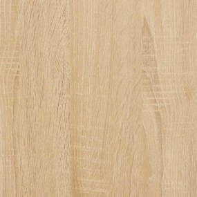 Ντουλάπι Sonoma δρυς34,5 x 32,5 x 180 εκ.από Επεξεργασμένο ξύλο - Καφέ