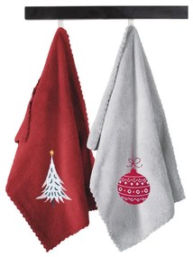 Σετ Χριστουγεννιάτικες Πετσέτες Christmas Towels Set 2 2x(35X50) - Saint Clair