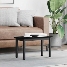 vidaXL Τραπεζάκι σαλονιού Μαύρη Οξυά 60 x 30 x 36 cm