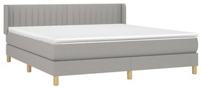 ΚΡΕΒΑΤΙ BOXSPRING ΜΕ ΣΤΡΩΜΑ ΑΝ. ΠΡΑΣΙΝΟ 160X200ΕΚ ΥΦΑΣΜΑΤΙΝΟ 3130441