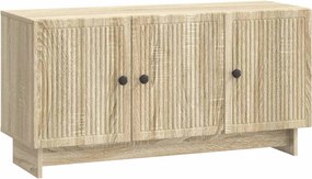 vidaXL Ντουλάπι TV 99 x 34,5 x 50 εκ. Sonoma Δρυς Επεξεργασμένο Ξύλο