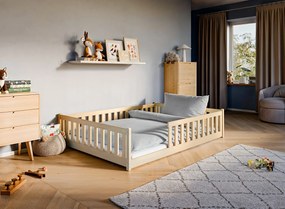 Παιδικό Κρεβάτι Montessori MATI 140x200 - pine