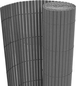 vidaXL Φράχτης Κήπου Γκρι 150 x 300 cm PVC