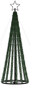 vidaXL Χριστουγεννιάτικο δέντρο LED 275 LED πολύχρωμο 180 εκ.