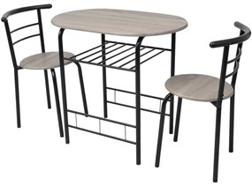 vidaXL Σετ Επίπλων Μπαρ για Πρωινό από MDF