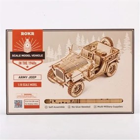 ROBOTIME Army Field Car MC701