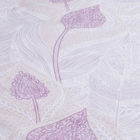 LINO ΣΕΤ ΠΑΠΛΩΜΑΤΟΘΗΚΗ JACQUARD MAUVE 160Χ240