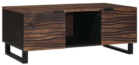 vidaXL Τραπέζι σαλονιού - 100x54x40 εκ., από μασίφ και κατασκευασμένο ξύλο.