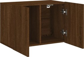 vidaXL Ντουλάπι Τοίχου Τηλεόρασης Καφέ Δρυς 60 x 30 x 41 εκ.