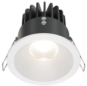 Χωνευτό Σποτ Οροφής LED 12W Zoom 4000K Λευκό DL034-L12W4K-W MAYTONI-DL034-L12W4K-W-Λευκό DL034-L12W4K-W