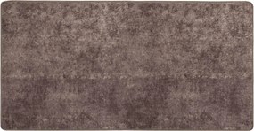 vidaXL Χαλί Runner MARSA Γκρι 100 x 200 cm Πολυέστερ και PVC