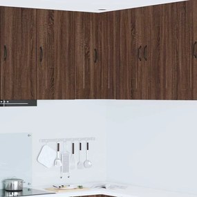 vidaXL Ντουλάπα Κουζίνας Kalmar Καφέ δρυς 57 x 57 x 80 εκ.