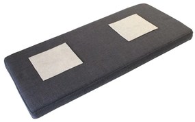 Germania Μαξιλάρι Καθίσματος Ανθρακί 35 x 58 x 6 εκ.