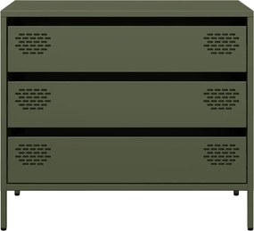 vidaXL Ντουλάπι Λαδί 68x39x58,5 εκ. από Χάλυβα Ψυχρής Έλασης