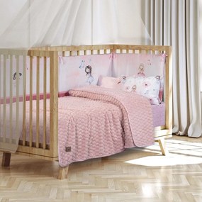 Κουβέρτα Βρεφική 8848 Fleece Pink Greenwich Polo Club Cradle 110x150cm Polyester,Chinlon