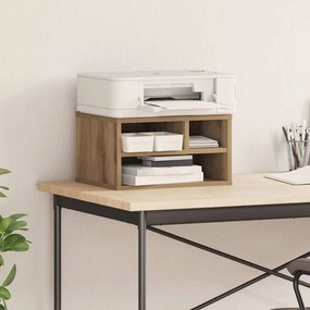 vidaXL Σταντ Εκτυπωτή Artisan Oak 40 x 32 x 22,5 εκ Επεξεργασμένο ξύλο