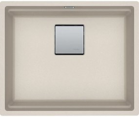 Franke Kubus 2 KNG 110-52 Coffee Υποκαθήμενος Γρανιτένιος Νεροχύτης 60cm