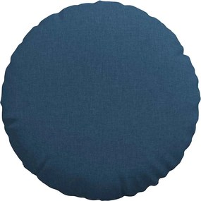 vidaXL Μαξιλάρια καθισμάτων 2 pcs Μπλε Ø50 x 19 εκ ύφασμα